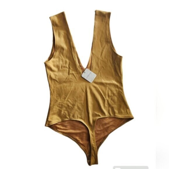 Free People Keep It Sleek Duo Robin Bodysuit Size S - Picture 4 of 9